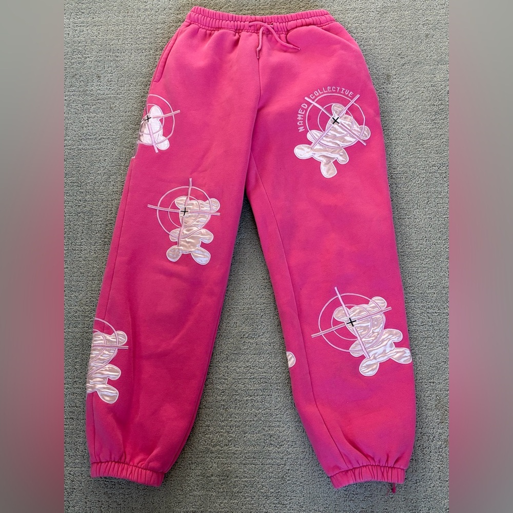 Named Collective Pink Bears Jogger Pants